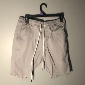Pair of Forever 21 Drawstring Khaki Shorts